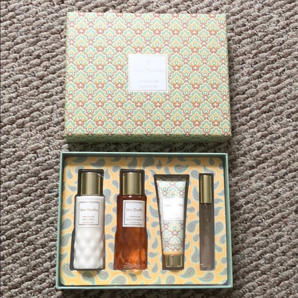 Vera Bradley Vanilla Sea Salt Discovery Set